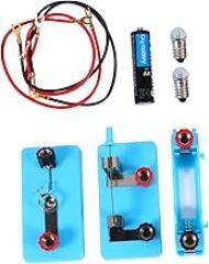 Vaguelly Science Experiment Box Basic Circuit Learning Kit Circuit Experiment Kit Physics Science Kit Signal Electronics Kits Electric Circuit Experiments Student Circuit Kit Plastic Blue