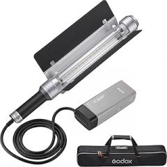 Godox AD-S200 Stick Flash Head 200W 5800K for AD200, AD200Pro and AD200Pro II Pocket Flashes with Barn Door, Carry Bag