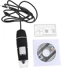 Handheld Digital Microscope USB Electronic Magnifier Portable School Observation Tool Alloy Abs Material for PCB Precision Machinery Teaching and Exploration