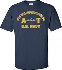 Generic USS Enterprise CVN-65 Rate at Aviation Electronics Technician T-Shirt