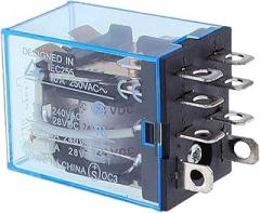 1Pcs LY2NJ HH62P HHC68A-2Z Electronic Mini Electromagnetic Relay 10A 8PIN Coil DPDT AC/DC12v 24v 36v 48v 110v 220v 380v(AC,24V)