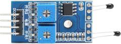 Thermal Sensor Module 2 Channel Temperature Control Circuit Board Electronic Modules Sensitivity Temperature Sensor ABS Voltage LM393