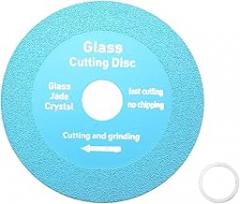1 Pcs Glass Cutting Disc 100mm 115mm 125mm Diamond Glass Cutting BIade Ceramic Tile Marble Polishing Grinding Saw BIade Replacement for OEM New 2026 High for Reliable Electronic Component