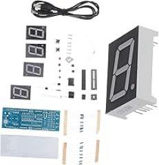 LIFKOME SCM LED Digital Clock Kit Assembled Electronic Clock LED Display DIY Components for Home Decor Projects