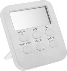 Digital Kitchen Timer Mute Function Electronic Countdown Timer for Cooking Classroom and Boys and Girls No Battery Included