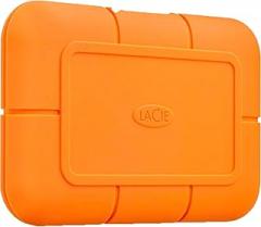 LaCie Rugged SSD 1TB, Externe SSD, voor Mac & PC, USB-C, Schok- Regen- en drukbestendig, 1 maand Adobe CC All Apps, Data Rescue Service (STHR1000800)