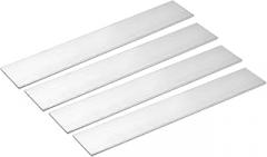 Tool Parts and Accessories Square Aluminum Flat Bar 4pcs 1/8