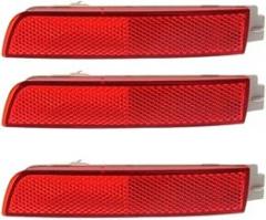 3 Set of - Rear Bumper Reflector Passenger for INFINITI for FX35 for FX37 for FX50 for QX70,for Nissan for Juke for Kicks for Murano for Quest for Rogue for Sentra