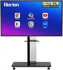 55 Inch Smart Board, Interactive Whiteboard, 4K UHD Touch Screen Digital Board, Digital Electronic Smartboard for Classroom,Office & Conference Rooms,Open App Ecosystem(Board & Wall Mount Only)