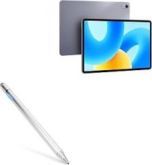 BoxWave Stylus Pen Compatible with Huawei MatePad 11.5 - AccuPoint Active Stylus, Electronic Stylus with Ultra Fine Tip - Metallic Silver