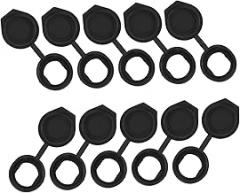 10pcs Door Lock Protective Cover Rubber Caps for Cam Locks Dirt Barrier for Residential and Commercial Use Compatibility