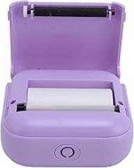 Sanpyl Pocket Printer, Wireless Portable Multi Purpose BT Printer for School Small Business (Purple)