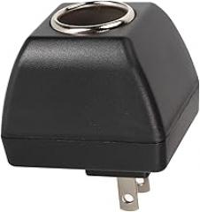 Universal AC to DC Car Cigarette Lighter Socket Adapter Converter, DC 12V 1500mA Vehicle Power Inverters, Power Supply Transformer Plug for Car Electronics (US Plug)