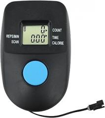 Rowing Machine LCD Display for Fitness Equipment, Indoor Rowing Machine Speed Calorie with 2-Pin Connector, ABS Plastic Electronic Meter