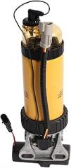 Fuel Filter Assembly With 12V Electronic Pump 145-4501 Diesel Engine Water Separator 1454501 For CAT