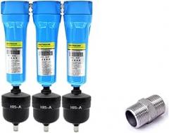 3pcs QPS 015/024/032/060 Precision Filter Dryer air Compressor Wire Oil-Water Separator AD402 Electronic Drain(015 Drain)