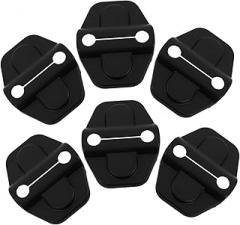 6pcs Car Door Lock Covers Protector for Effortless Installation and Weather-Resistant Door Lock Accessories
