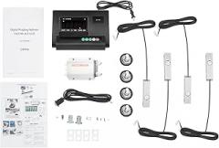 Livestock Scale Kit, 2T/4409lbs High Precision Indicator Load Cell Scale Floor Scale Kit with 4 Load Cells,Stainless Steel Platform Electronic Scales for Livestock Pigs Goats Sheep
