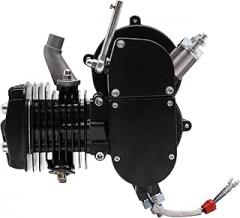 2 Stroke Motor Motorized Bike Kit 80cc Bicycle Engine w/CDI Ignition System 5500rpm, for 26-28