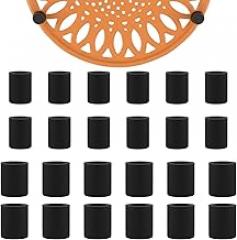 24 Pcs Trivet Rubber Feet Replacement, Stick on Small Rubber Feet Pads for Coaster, Electronics, Cutting Board Non Slip, Sink Grid, Instant Pot Trivet