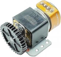 SRM1509 15mm Full Metal Gear Stepper Electronic Starter 2-Phase 4-Wire Precision Gearbox Stepping Electronic Starter DIY Robot CCTV Camera