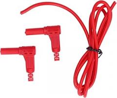 Multimeter Banana Plug Test Leads | 32A 1000V Brass Connectors for Voltage Tester | 4mm Electrical Testing Leads for Cars/Trucks/Electronics