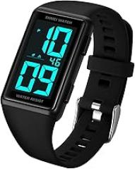 MASTOP Men Women Sports Watch Multifunction Calendar Luminous Waterproof Fashion Electronic Watch