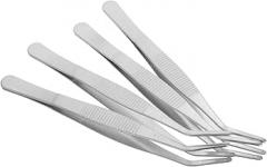 4pcs Stainless Tweezers for Gardening Terrarium Projects Fine Tip Design for Intricate Tasks Multipurpose Tools