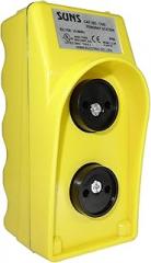 SUNS CSB-290Y UL Listed Yellow Pendant Station Without Inserts 4NO
