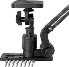Kayak/SUP Transducer Mounting Arm with Marine Electronics Fish Finder Base Adapter Mount for Kayak Canoe Fish Finder Installation and Fixing