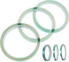 PartyKindom 6pcs High Temperature Tape Insulated Adhesive Silicone Films for Electronics Soldering Masking Thickness for Circuit Boards Electrical Insulation