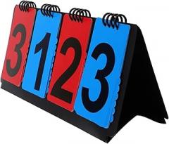 BESPORTBLE Basketball Score Board Score Keepers Sports Table Electronic Scores Soccer Game Flipper Scoreboard Score Keeper Scoreboards Convenient Score Board Stainless Steel