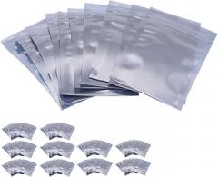 FLEXMAN 100Pcs Antistatic Storage Bag, 2.36X3.54in Resealable Anti Static Bags for Batteries Electronic Components, Digital Product Package, Storage Electronic Accessories