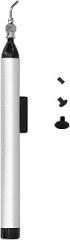 TU 939 Aluminum Vacuum Sucking Pen, Anti Static ESD Safe Tool with 3 Replaceable Suckers for Electronics Repair, PCB Component Handling