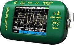 OT2 Mini Digital Portable Oscilloscope 10MH 48MSa/s Signal Generator Sampling Rate Electronics Repair Tool Graphic Tester(OT2 (Standard))