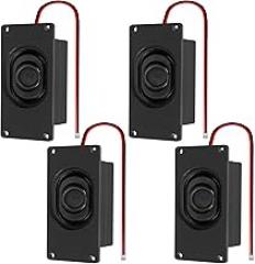 4Pcs Audio Speaker 3 Watt 4 Ohm Speaker 4ohm 3W Loundspeaker JST-PH2.0 Interface Speaker for Small Electronic Projects Advertising Machines LCD TV Monitors