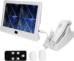 Dioche Skin Diagnosis Hair Analyzer 12inch Skin Scalp Camera Detector MultiFunctional Rechargeable Hair Follicle Skin Analyser Machine or Home Spa Salon Use