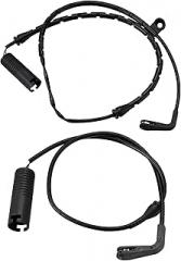 X AUTOHAUX 2pcs 34351163065 34351163066 Front Rear Brake Pad Electronic Wear Sensor for BMW 5 Series 528i 540i 530i 525i M5