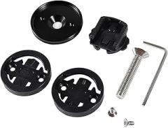 Bicycle Computer Stem Top Cap Holder for Bicycles Stopwatch Speedometer Bicycle Stem Top Adapter Easy to Install Computer Odometer Aluminium Alloy Road Accessories