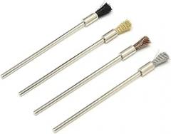 Wire Brush for Drill Stainless Steel Wire Brush Set for Cleaning, Removal, and Polishing, Wide Application in Miniature Electronics, and Jewelry Industry for Drills