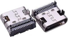 fengpeng 10Pcs SMT USB 3.1 Type-C 24 Pin Female Plugs Socket Charging Data Port PCB Connector for Mobile Phone Accessories