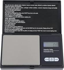 Digital Pocket Scale 1000g x 0.1g, Kitchen Scale, Jewelry Scales Mini Electronic Scale Pocket Scale