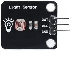 Photosensitive Sensor Module Stable Power Supply Low Power Output Strong Adaptability Brightness Sensor Module for DIY Electronics Projects Plastic 23x21mm