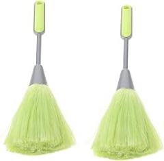 2Pcs Keyboard Cleaning Kit Desktop Duster and Handle Brush for Efficient Dust Removal from Computer Keyboards for Use