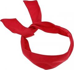 Milisten Sweat Wicking Headband for Women Men Elastic Karate Kid Headband Thin Comfortable