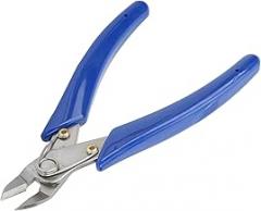 Model Cutter, Accurate Industrial Electronic Diagonal Pliers with PVC Handle, Chrome Steel 6in 308, for Cutting Wires, Electronic Pins, DIY