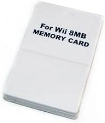 Gamilys 8MB Memory Card Stick for Nintendo Gamecube NGC Wii Console 123 Blocks