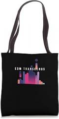 EDM Swag EDM Electronic Music Vibrant Abstract Gradient Pattern Tote Bag