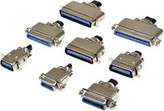 1PCS 57 Series Centronics C0innector Male Female CN14/24/36/50P Ribbon Computer Printer Cable Mount Adaptiers with Mental Cover New 2026 High for Reliable Electronic Component