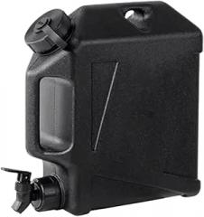 Water Container with Spigot, Portable Water Storage Tank with Spout for Camping BBQ Party Garden, Food Grade BPA Water Jug Water Bucket for Emergency Survival Water Storage Carrier, 5L (Color : Green